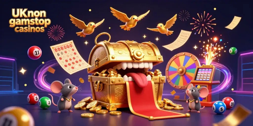 Engage with UK non gamstop casinos through a vibrant 3D casino world filled with excitement and opportunities.