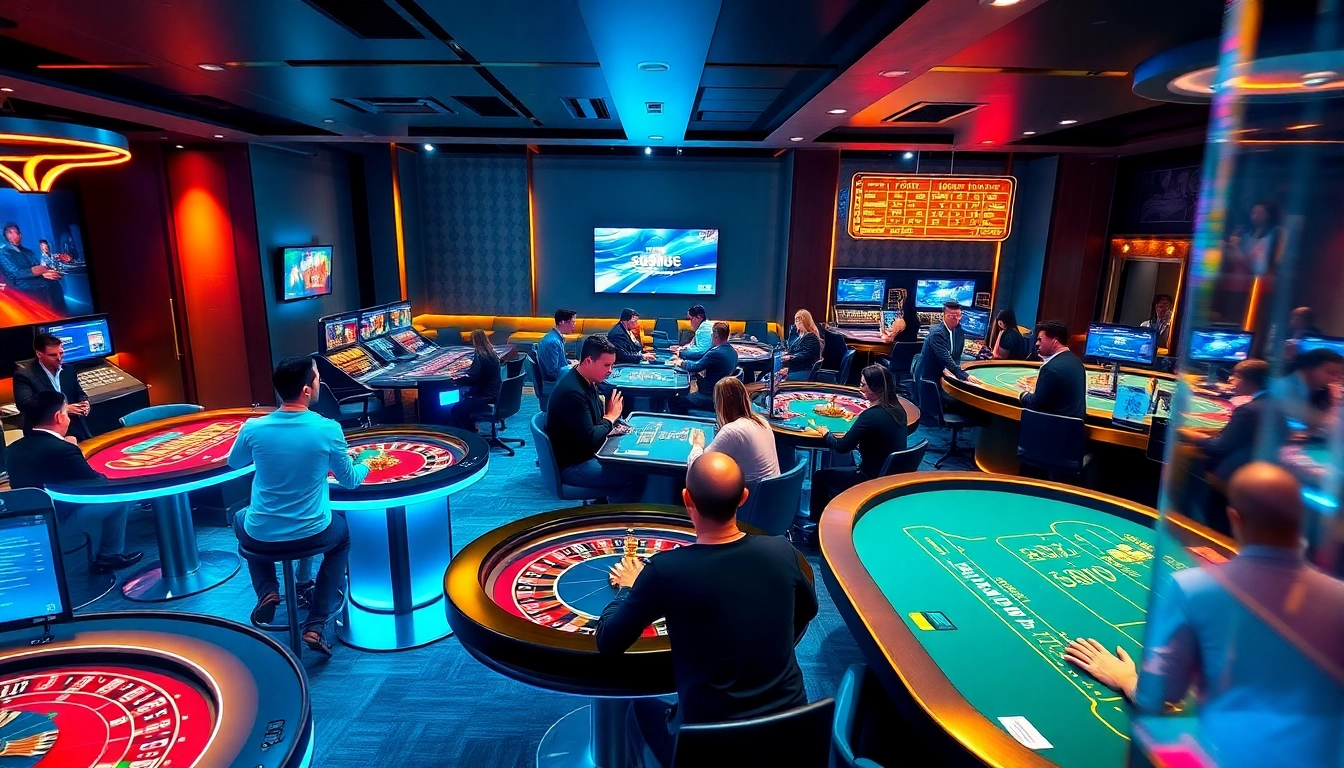 Engaging online casino experience at S666.nyc, featuring diverse players and modern gaming options.