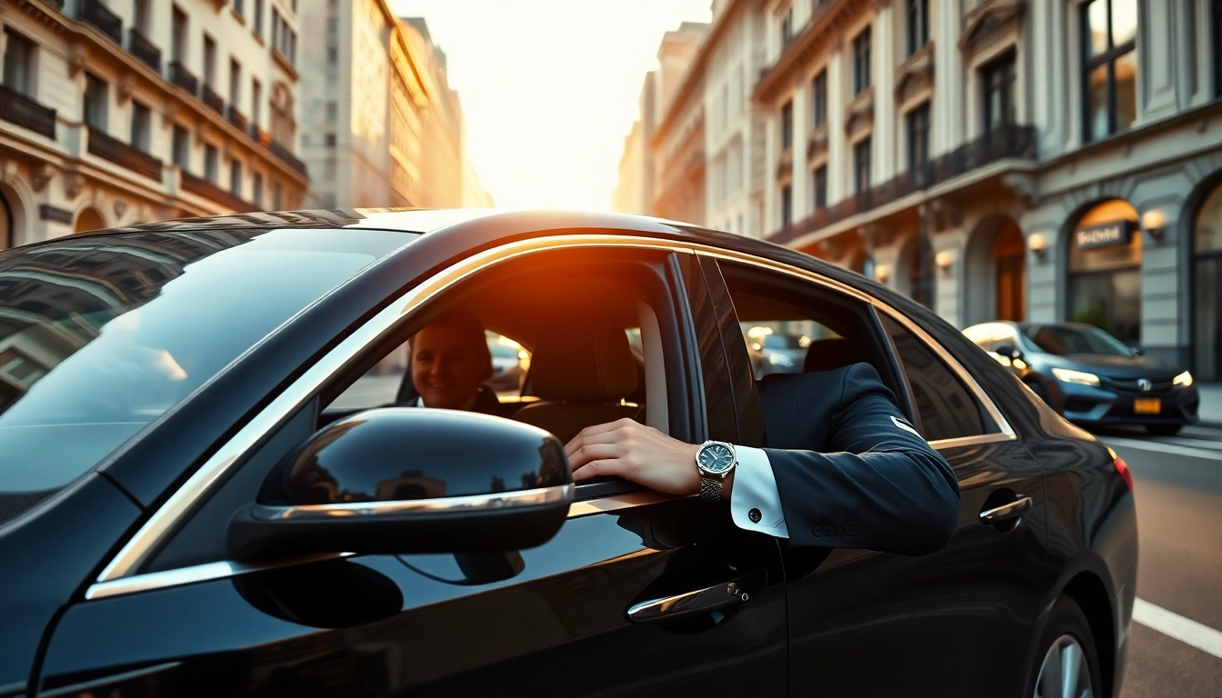 Experience Chauffeur Hire services with a professional chauffeur in a luxury vehicle.