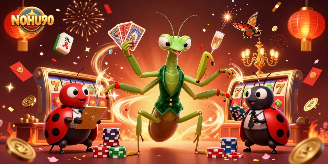 Experience the vibrant world of NOHU90 with interactive slots and festive atmosphere