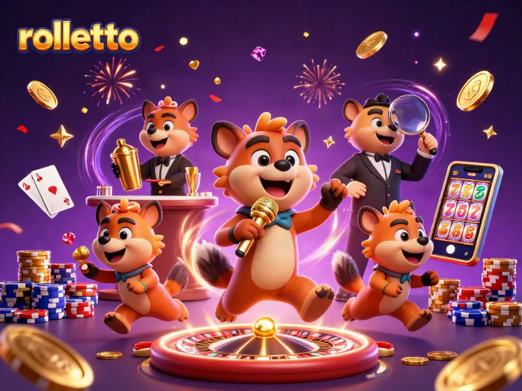 Experience rolletto casino excitement with hyenas mixing drinks, delivering jokes, and checking IDs!