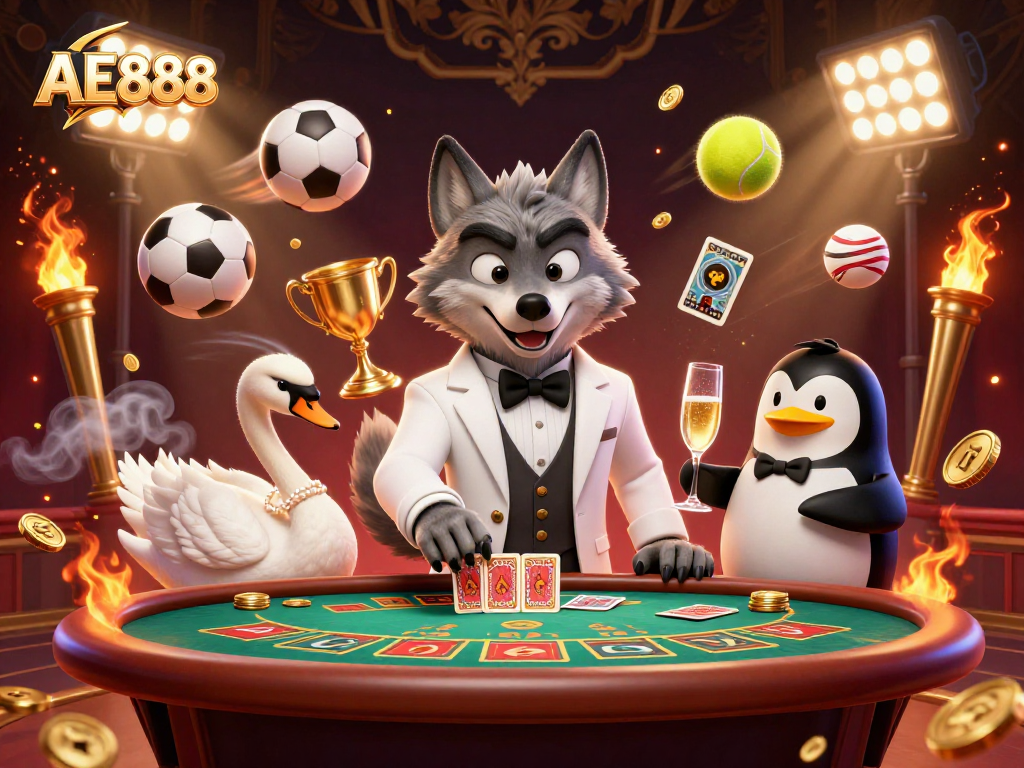 Experience winning strategies with AE888 through advanced gaming adventures in a vibrant scene.