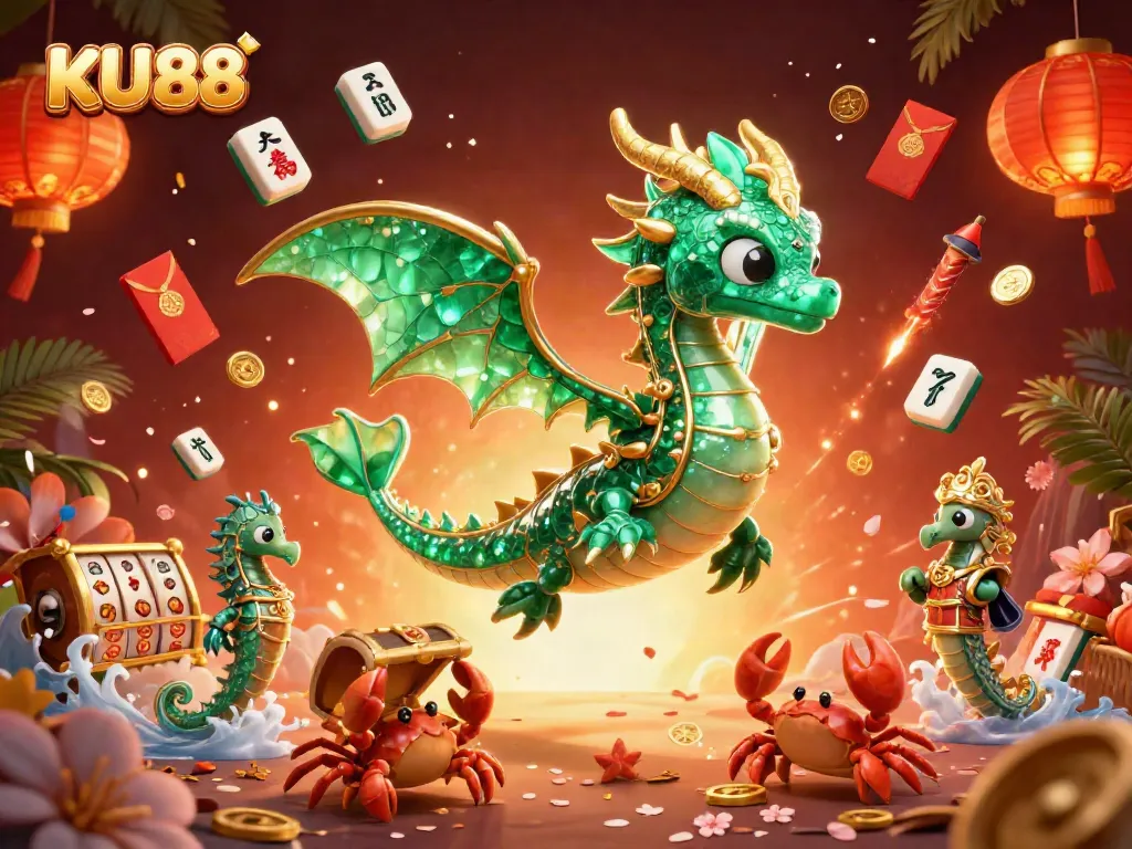 Spin thrilling slots and win big with KU88's vibrant gaming treasures