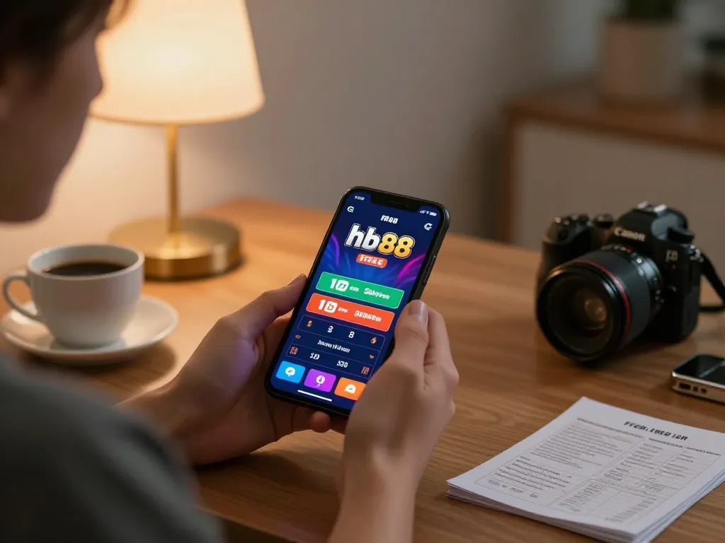 Engaging with hb88 free on smartphone while enjoying live dealer games at home