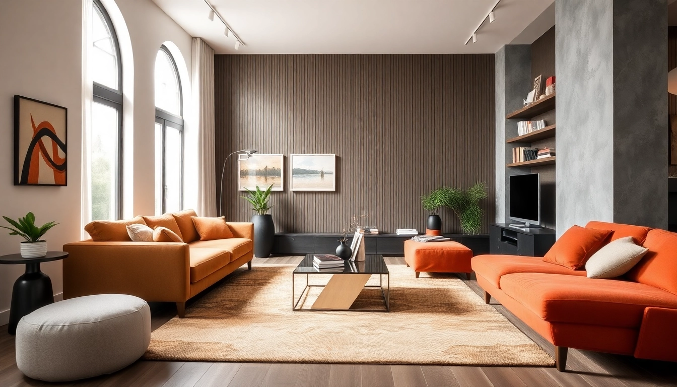 Showcasing tappeti moderni Milano in a chic living room setting with vibrant patterns and textures.