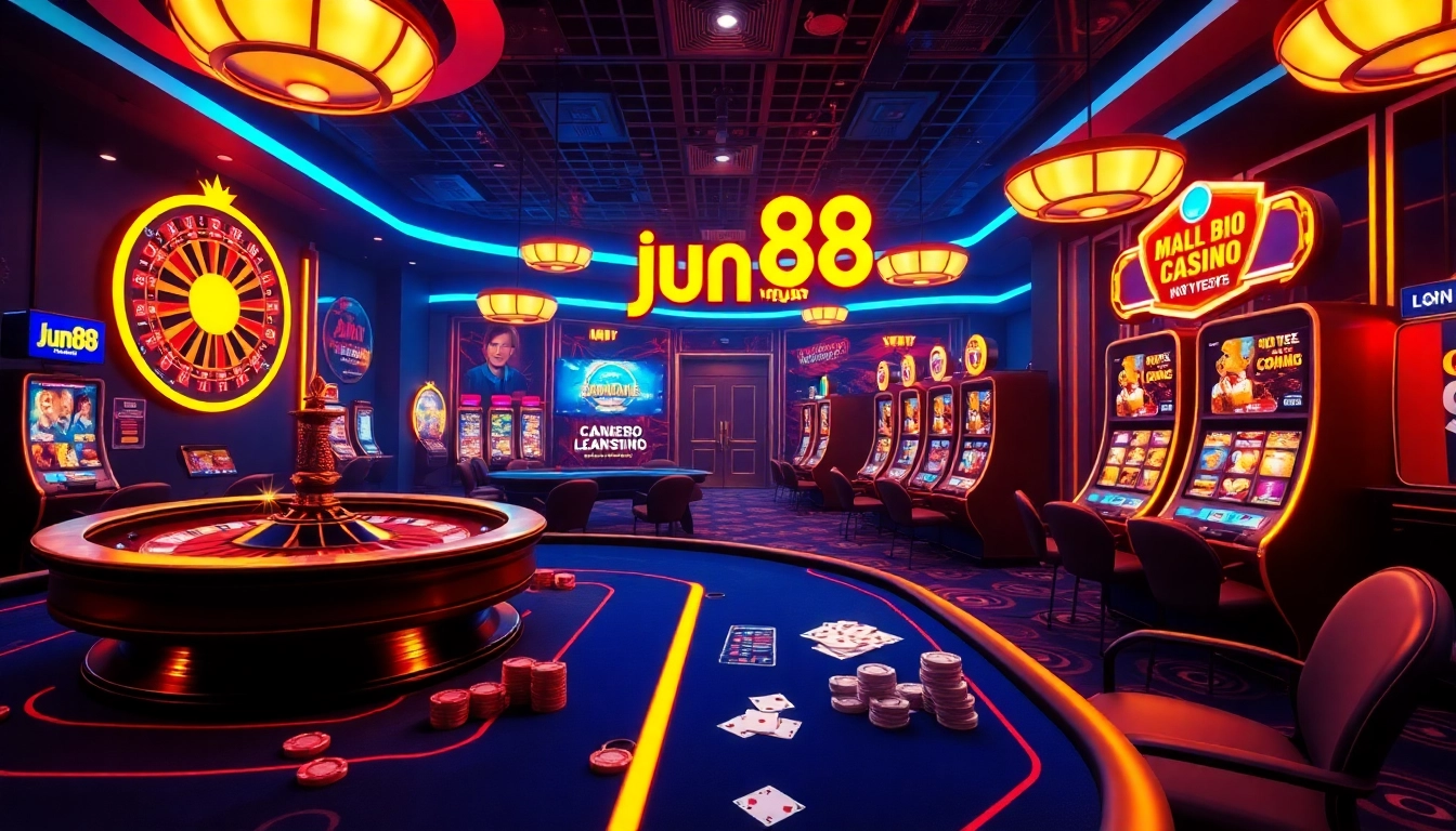 Join the exhilarating experience of jun88 phiên bản 1 with vibrant casino games and engaging action.
