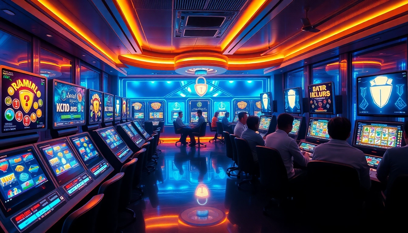 KODE4D link displayed in a vibrant online gaming lounge, showcasing engaging slot games.