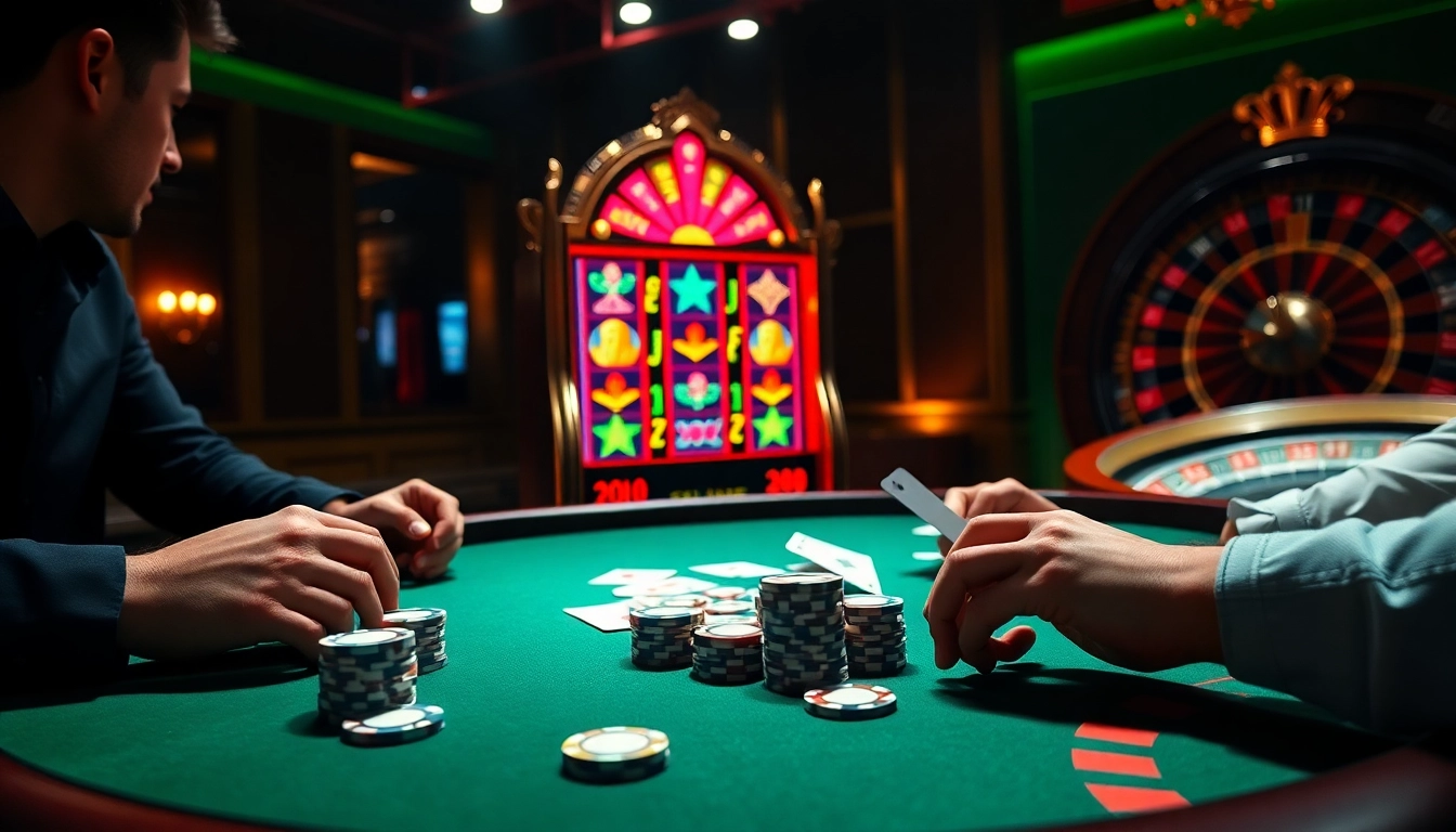 Experience high-stakes thrill at https://99ok18.com/ with poker chips and casino excitement.