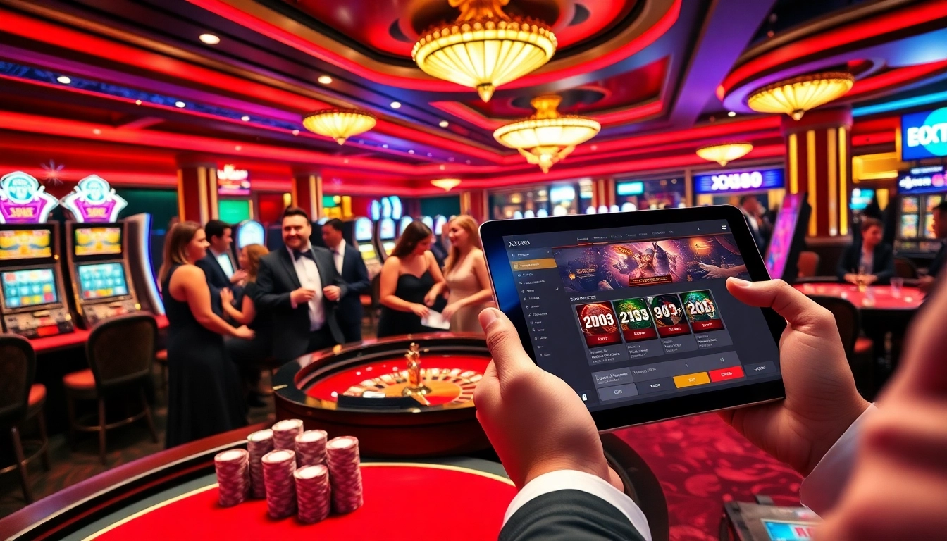 Experience the excitement of gambling at xx88 casino with vibrant games and engaging players.