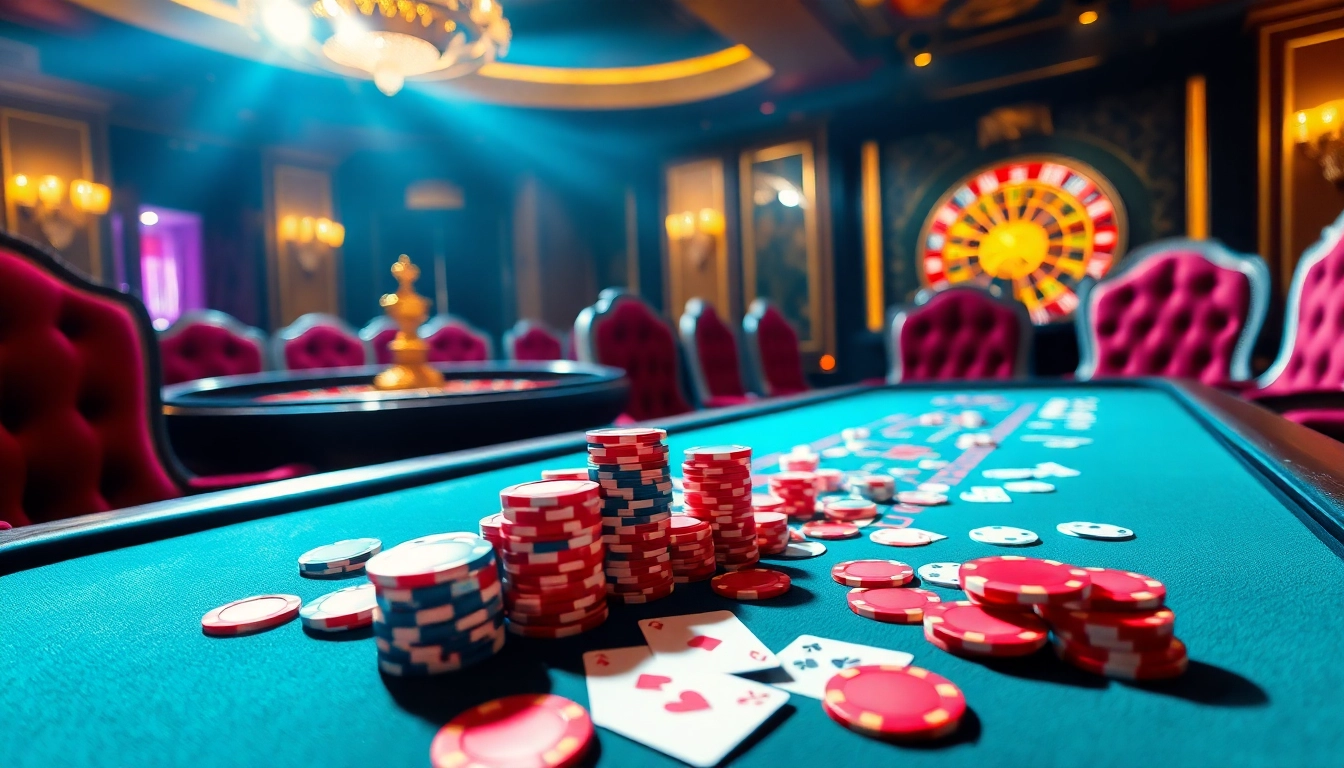 Experience the excitement of 789club with vibrant casino table games and luxury gaming ambiance.