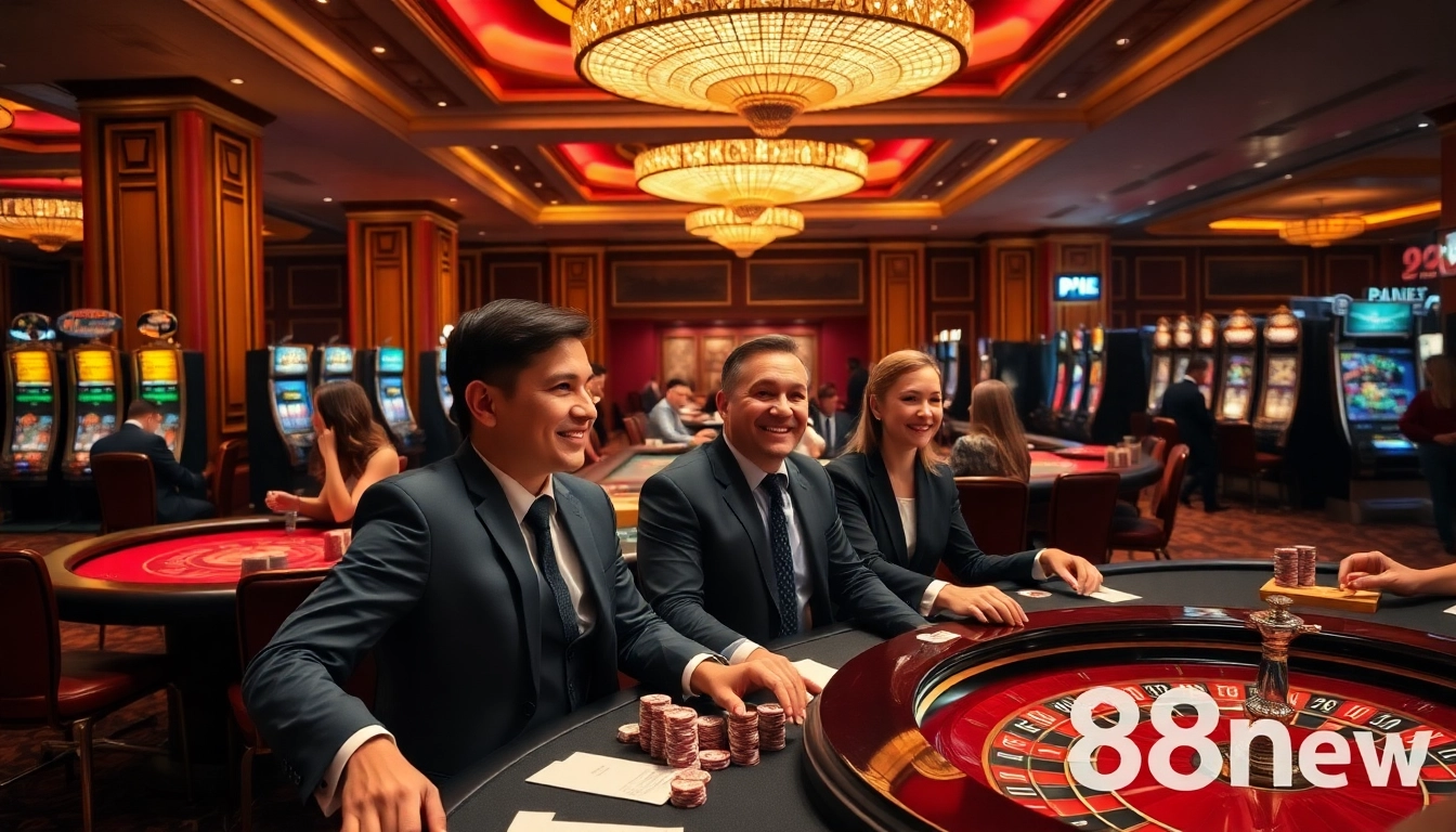 Experience the excitement of gambling at 888new with vibrant casino games and players.
