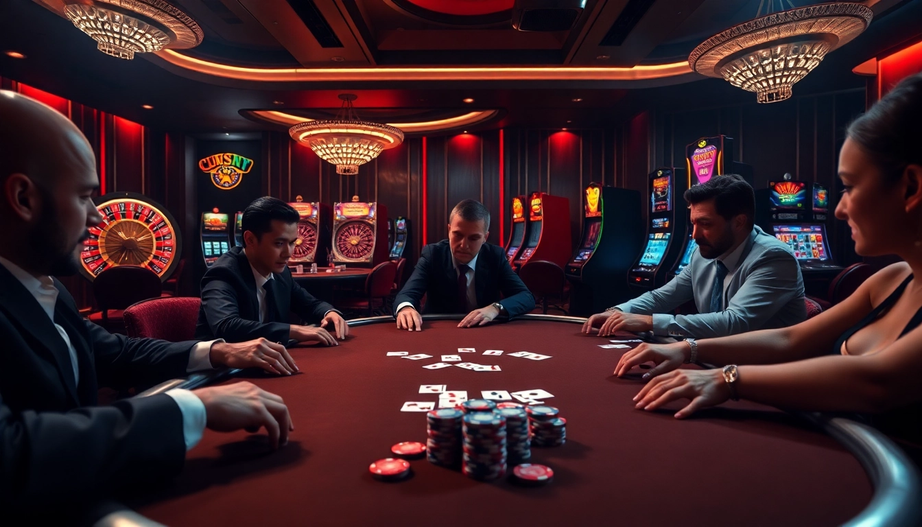 Experience the excitement of online gambling at https://gamemanclub.wiki with a luxurious poker scene.