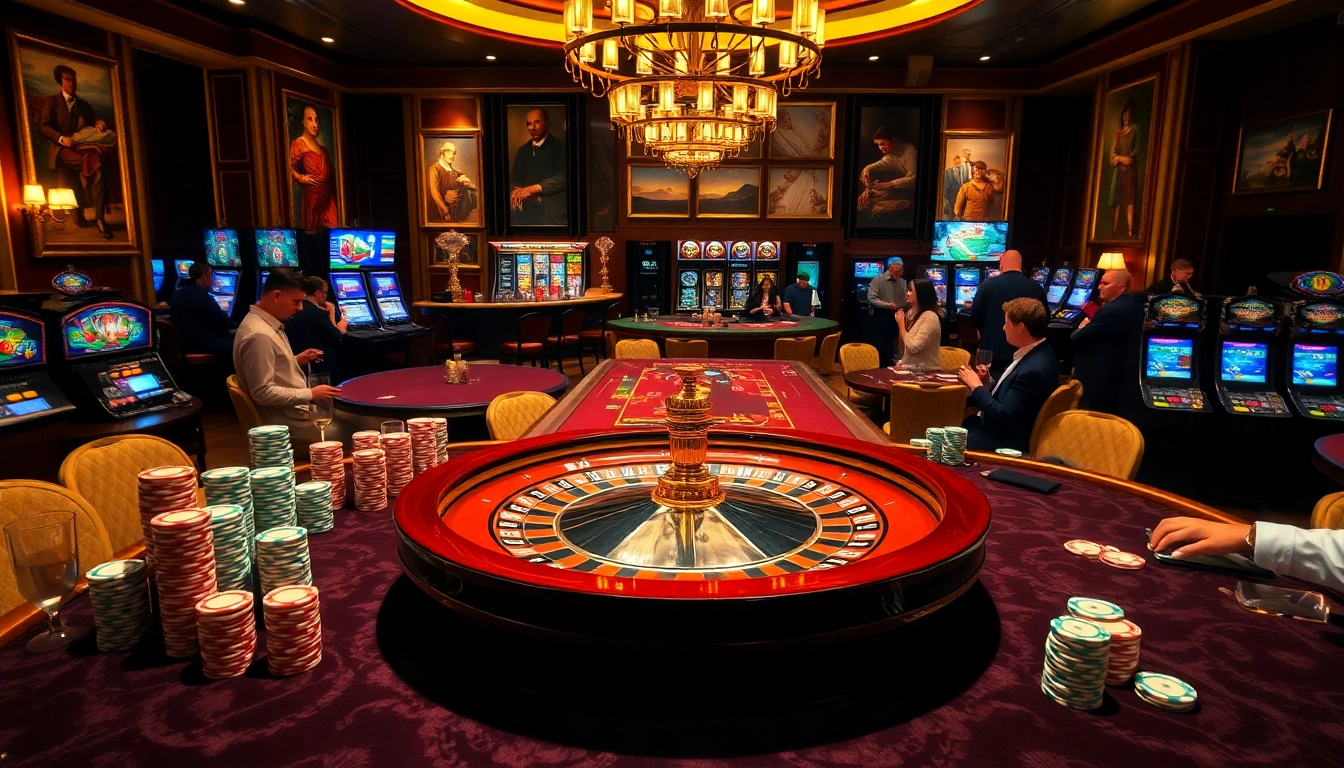 Engage in exciting gambling action at luxurious tables inspired by https://f1682.email/ while playing roulette.
