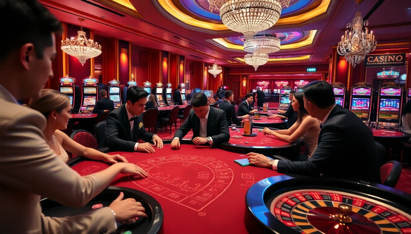 Experience the vibrant atmosphere of Casino XX88 with thrilling games and luxurious surroundings.