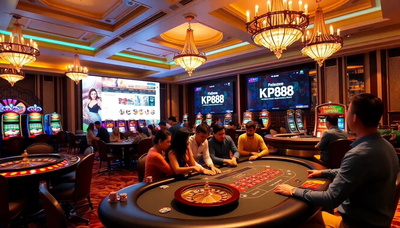 Engage with the excitement on the trang chủ kp88 as players enjoy thrilling casino games.