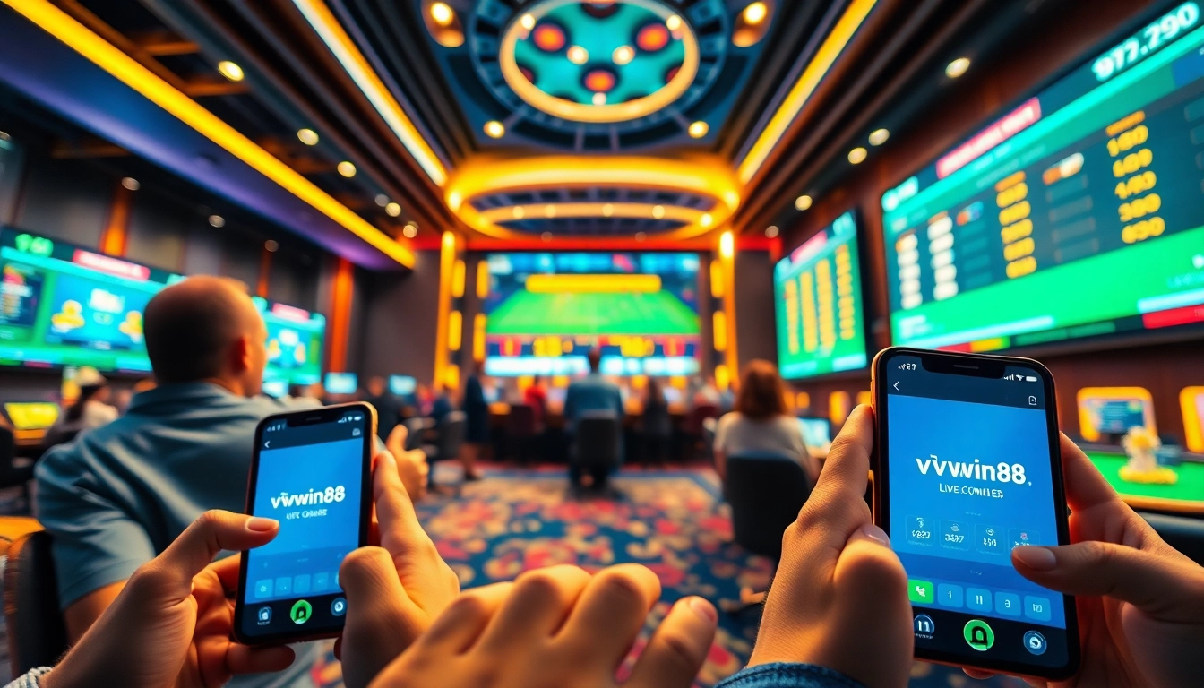 Experience online gaming excitement with vvvwin88.live's vibrant app on modern devices.