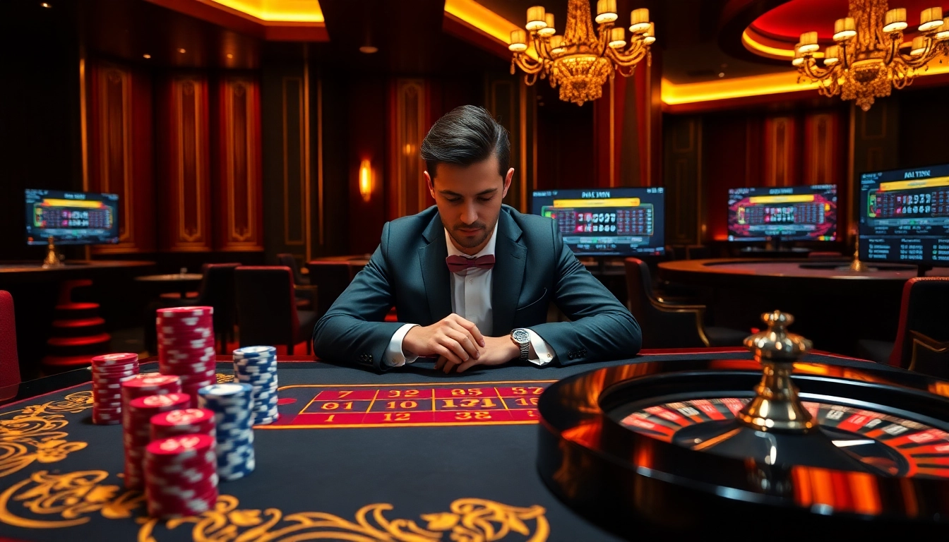 Play Tài Xỉu MD5 effectively with vibrant casino elements and responsible gaming insights.