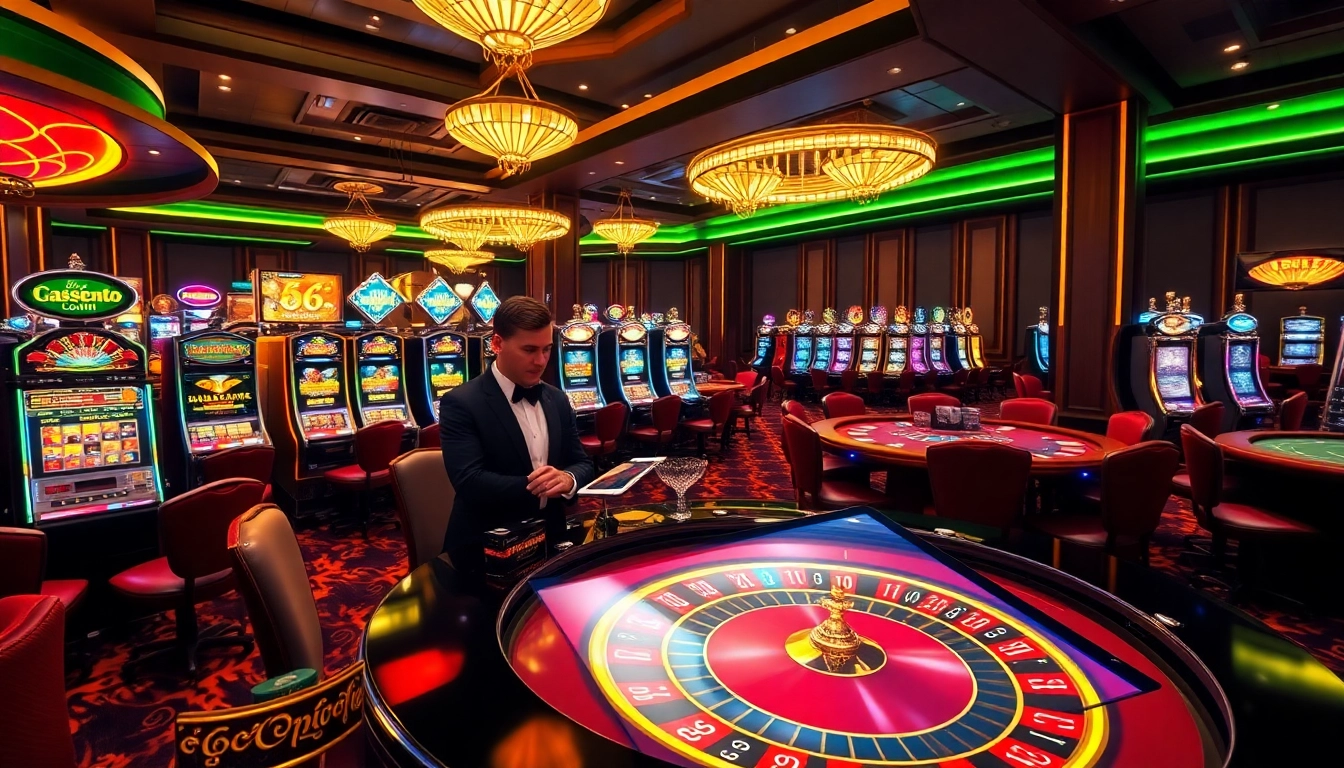 B66 casino players strategizing at a roulette table in a vibrant gambling atmosphere.