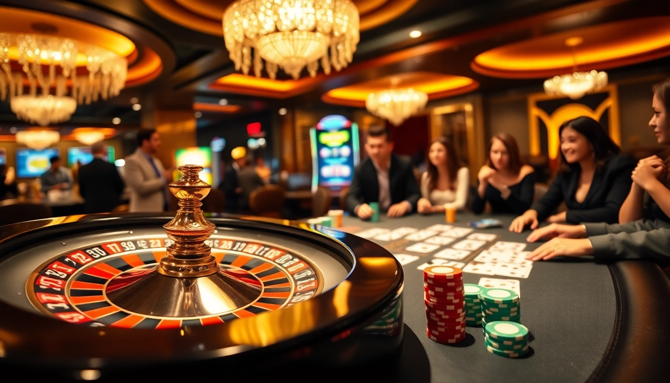 Experience thrilling gameplay at rr99 casino tables with vibrant chips and exciting roulette action.