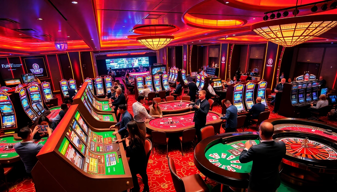Experience the thrill of FUN79 gaming at a lavish casino filled with excitement.