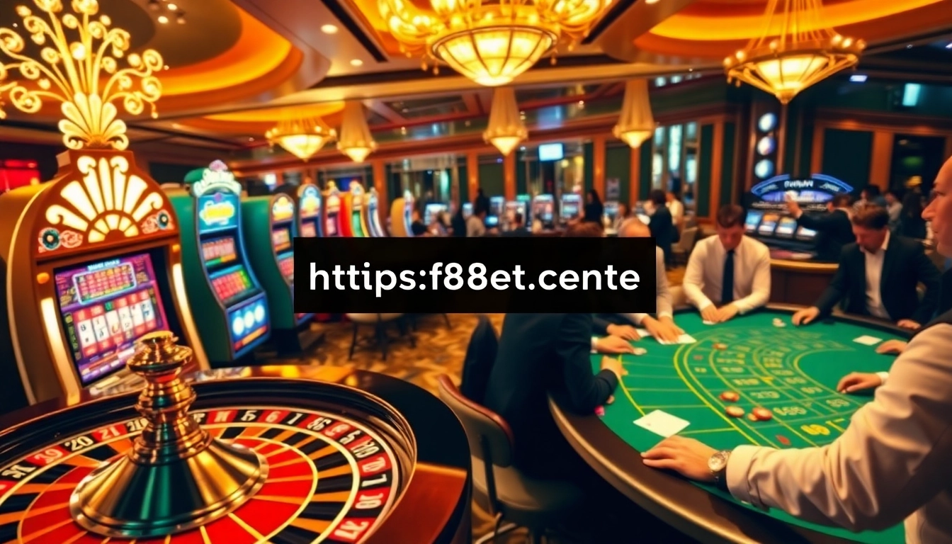 Experience the thrill of high-stakes play at F8BET.DENTAL, with luxurious casino elements and engaging players.