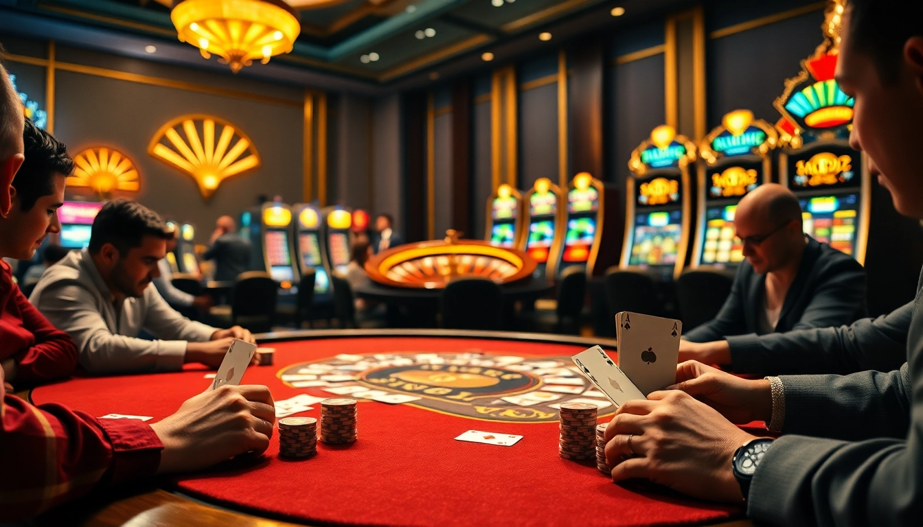 Positioning BDJL as a premier gambling hub with vibrant casino gameplay and thrilling poker action.