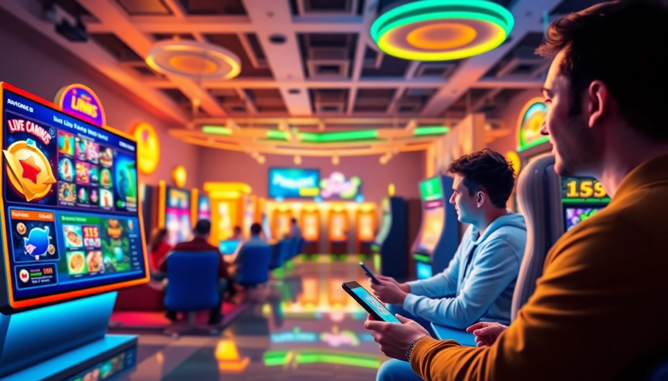 Nohu90's online gaming platform showcasing various gaming options with a vibrant interface.