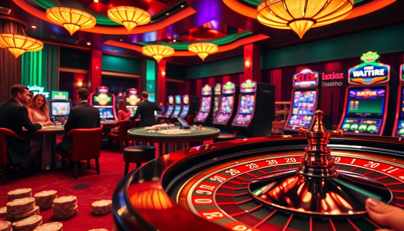 Spin the roulette wheel in luxury while enjoying immersive XXX games at a vibrant casino.