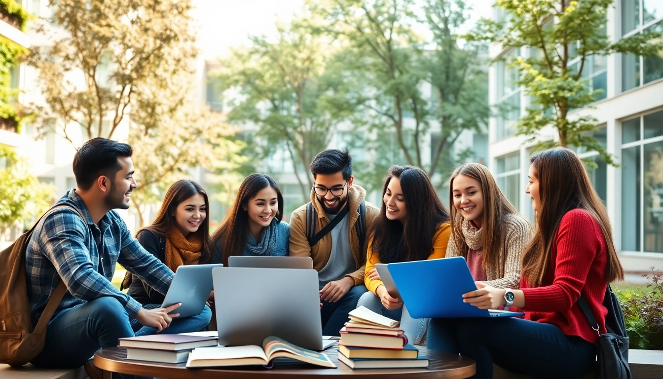 International students at Istanbul Medipol University apply their knowledge in a collaborative learning environment.