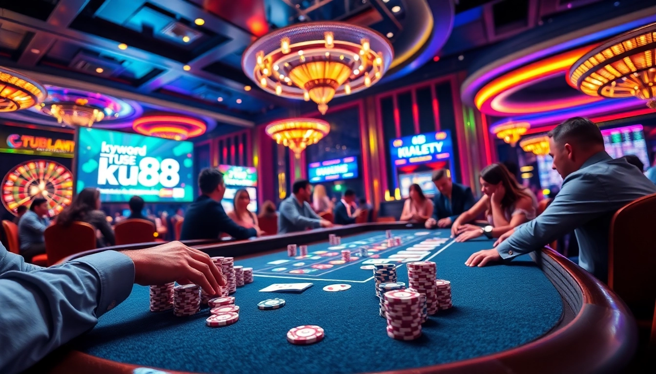 Experience the thrill of ku88 casino action with vibrant poker gameplay and exciting promotions.