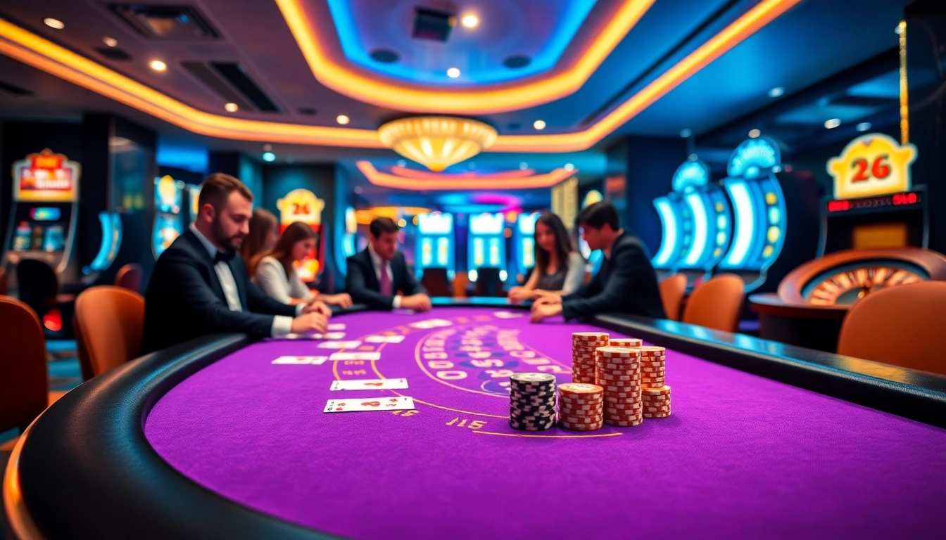 Experience high-stakes blackjack and diverse gaming at 33win com's luxurious casino atmosphere.