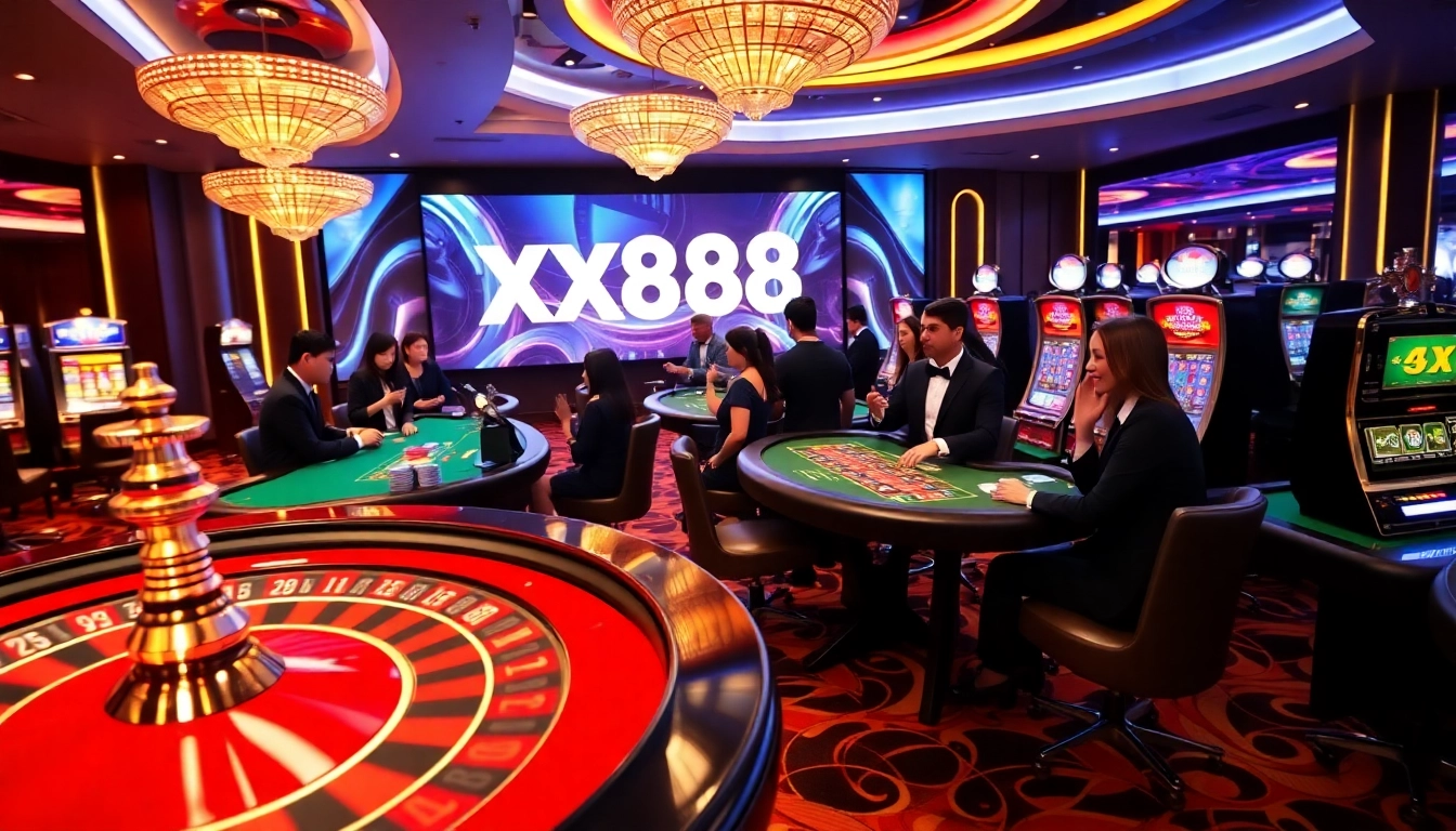 Experience the thrill of gaming at https://xx88.day/ with vibrant casino tables and excitement.